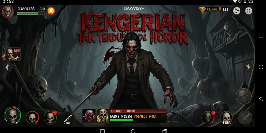 Gameplay mendebarkan dengan suasana horor yang mencekam di DAYA138.