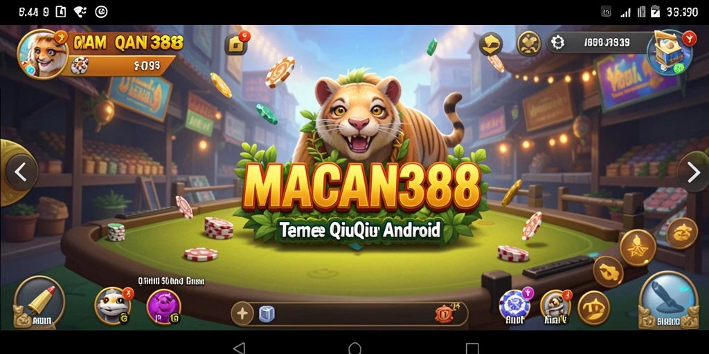 Tampilan gameplay QiuQiu yang menarik di MACAN388.