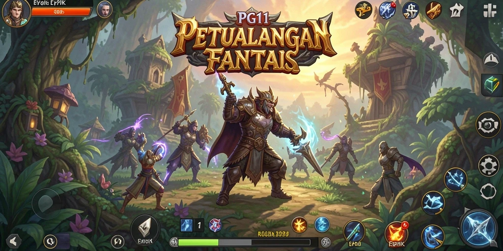 Tangkapan layar PG11 menampilkan aksi pertarungan yang mendebarkan dalam dunia RPG.