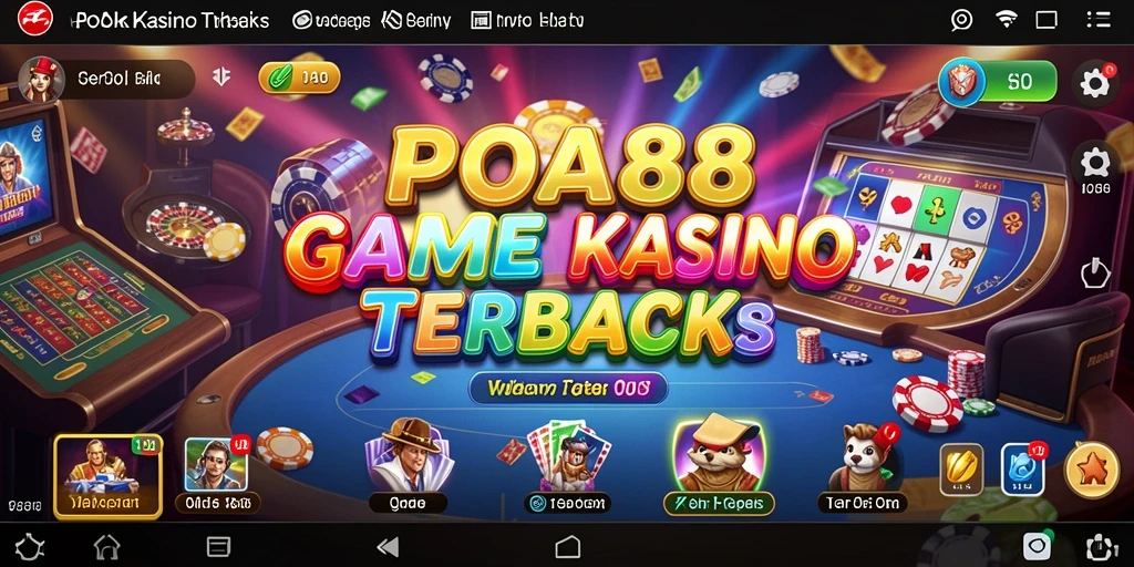 Screenshot gameplay seru dari POA88 yang menampilkan aksi Kasino.