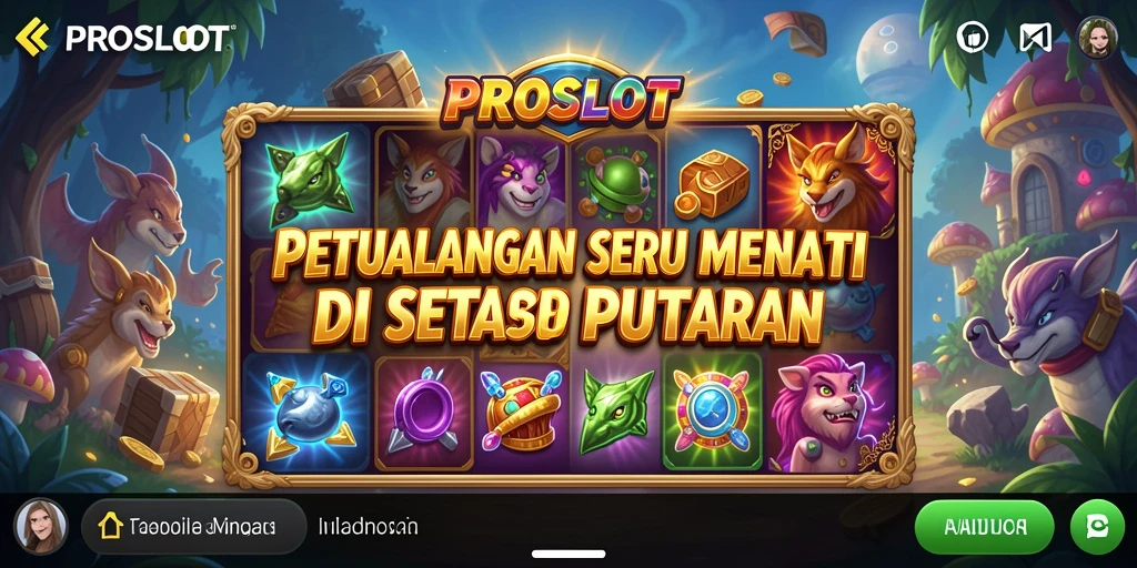 Gameplay yang mendebarkan dengan grafis menakjubkan di PROSLOT.