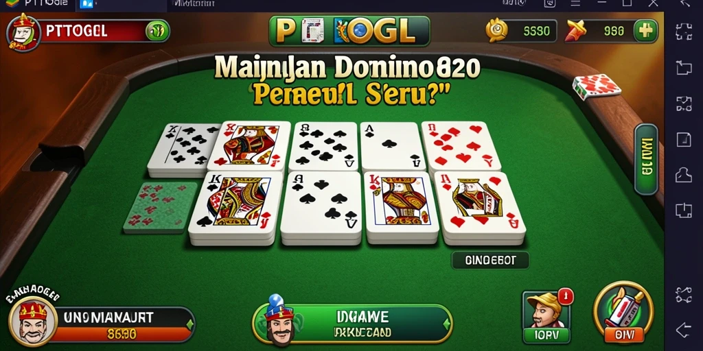 Tangkap momen seru bermain Domino di PTTOGEL.