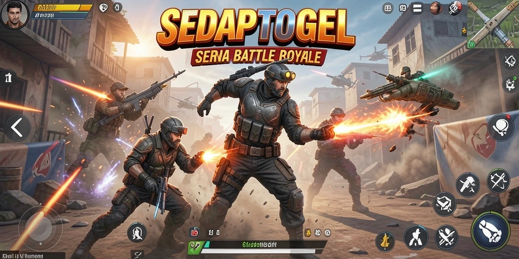 Tangkapan layar gameplay SEDAPTOGEL yang menegangkan dan seru.